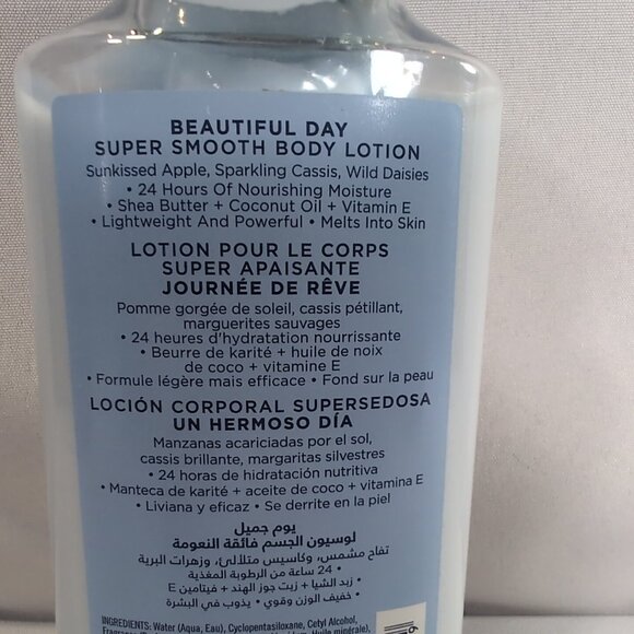 Bath & Body Works Beautiful Day Body Lotion NEW 236ml 8 floz Shea Butter Coconut - Picture 5 of 10